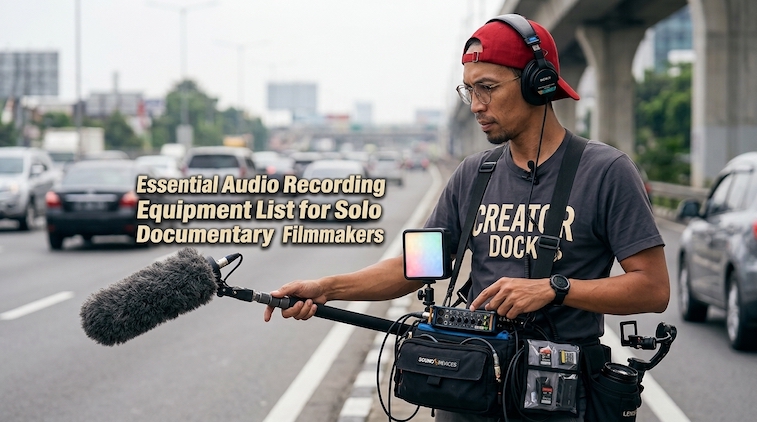 Essential Audio Recording Equipment List for Solo Documentary Filmmakers