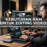 Kebutuhan RAM untuk Editing Video: Pahami Fungsi RAM Pada Laptop Sebelum Upgrade