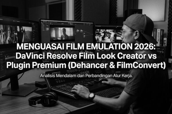 Menguasai Film Emulation 2026: DaVinci Resolve Film Look Creator vs Plugin Premium (Dehancer & FilmConvert)