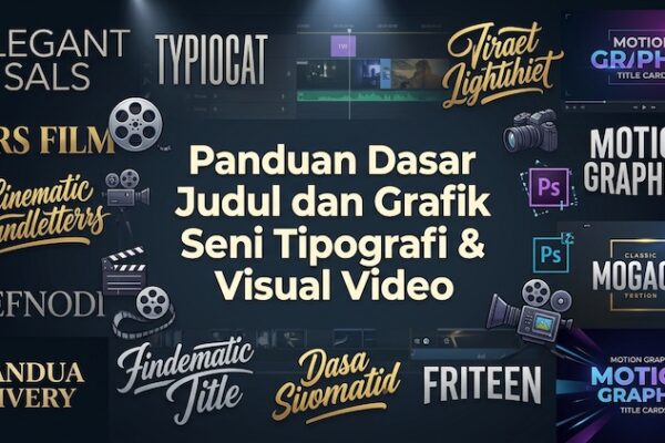 Panduan Dasar Judul dan Grafik Film: Seni Tipografi & Visual Video