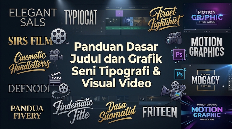 Panduan Dasar Judul dan Grafik Film: Seni Tipografi & Visual Video