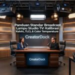 Panduan Standar Broadcast Lampu Studio TV: Kalibrasi Kelvin, TLCI, & Color Temperature