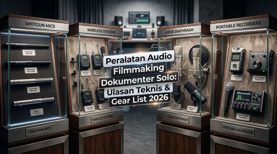 Peralatan Audio Filmmaking Dokumenter Solo: Ulasan Teknis & Gear List 2026