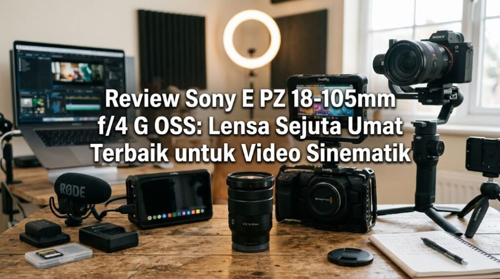 Review Sony E PZ 18-105mm f/4 G OSS: Lensa Sejuta Umat Terbaik untuk Video Sinematik