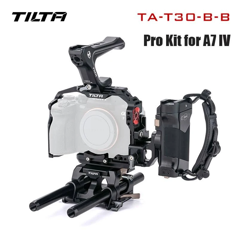 SmallRig:Tilta Full Cage dengan top handle extension & Arca-Swiss quick release baseplate