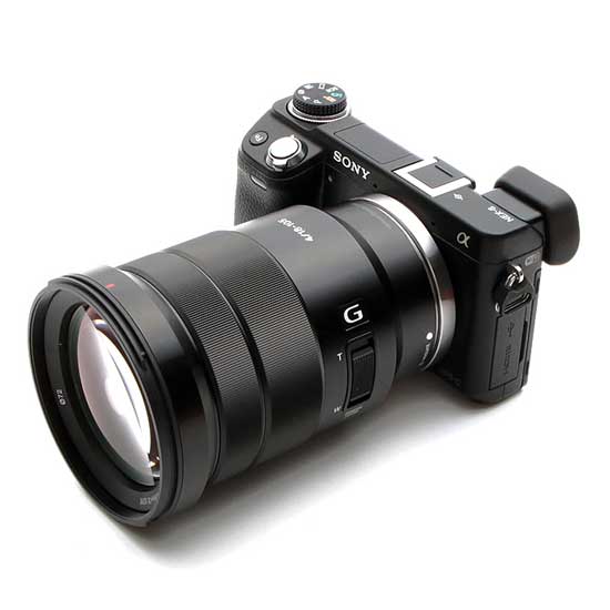 Desain Optik dan Bodi Utama Sony E PZ 18-105mm f/4 G OSS
