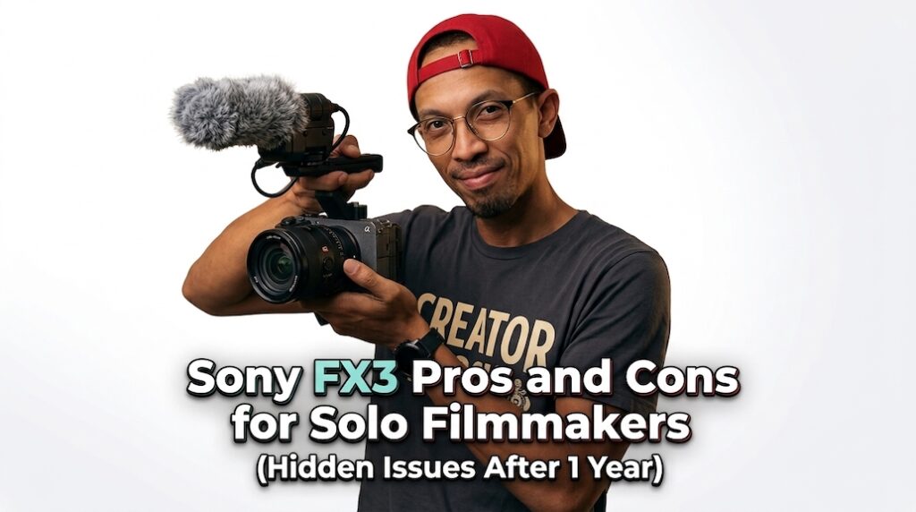 Sony FX3 Pros and Cons for Solo Filmmakers (Hidden Issues After 1 Year)